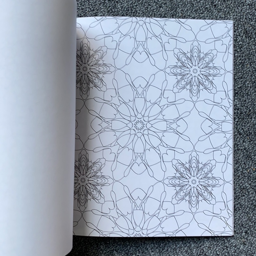 Stress Less Adult Coloring Book - Mosaic Patterns - Brand New - Picture 14 of 14
